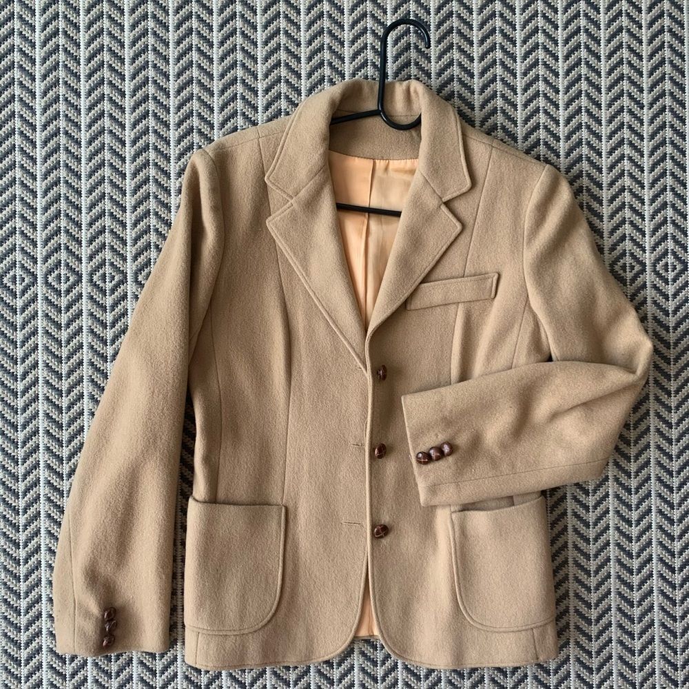 Vintage Wool Riding Coat